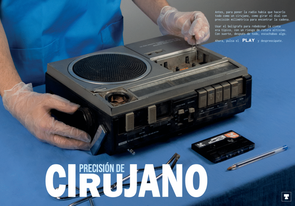 Cartel Precisión de Cirujano